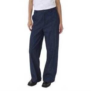 NEW PART TWO sarana jeans in rise blue denim